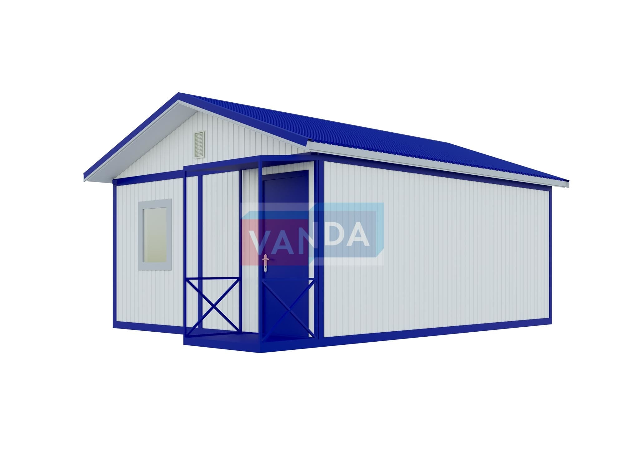 Модульная бытовка 4.8x6.0 ЛДСП